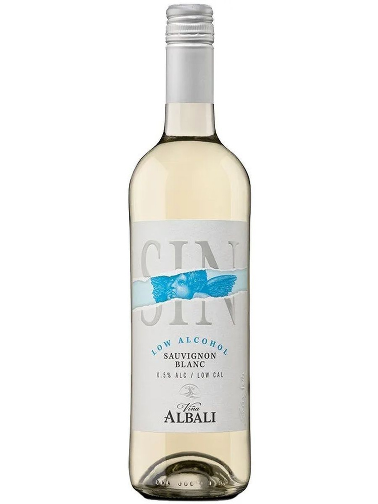 Вино безалкогольное белое Винья Албали Совиньон блан, 0,75л. Albali  #1
