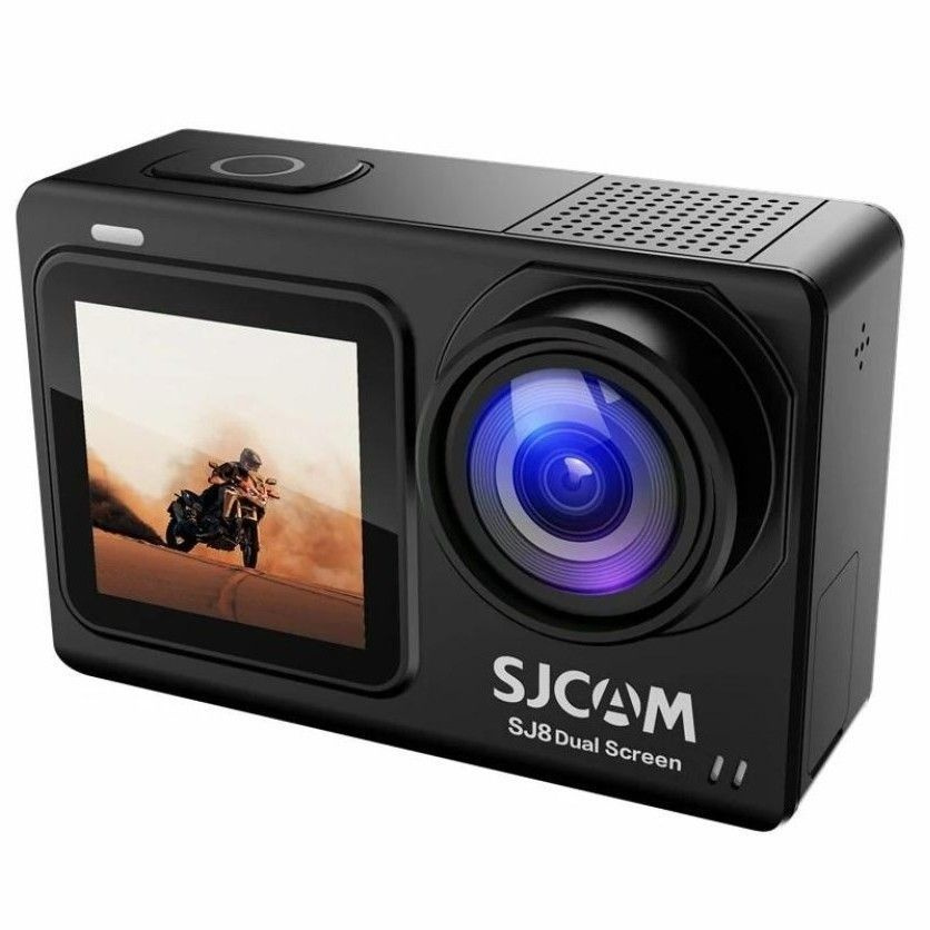 SJCAM Экшн-камера SJ8 DUAL SCREEN, черный. Уцененный товар #1