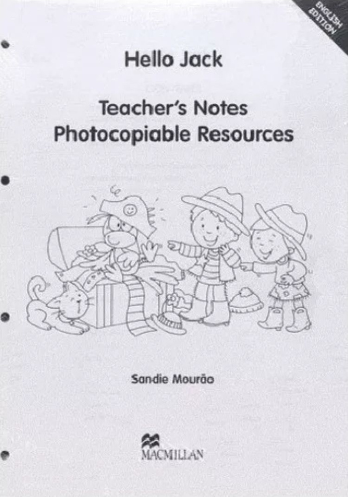 Hello Jack: Hello Jack Teacher's Notes #1