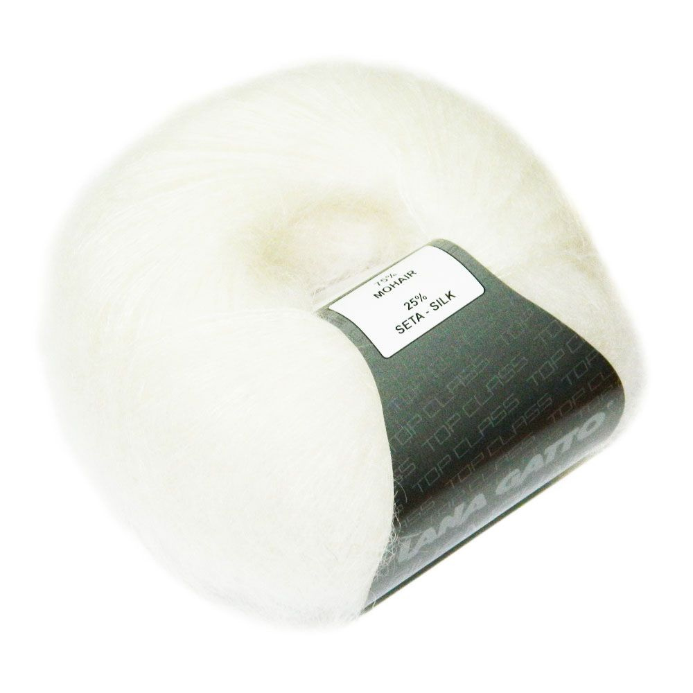 Пряжа Lana Gatto Silk Mohair (2 шт) #1