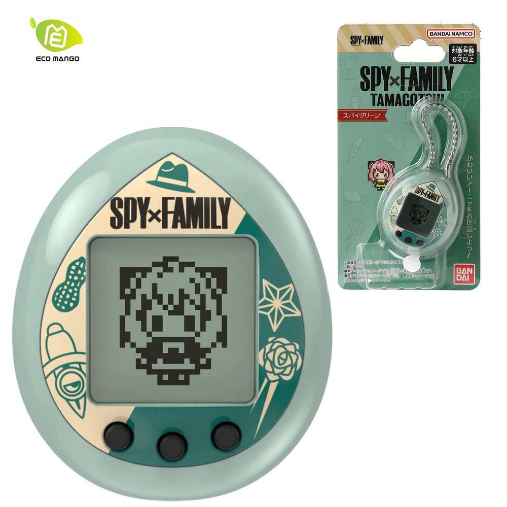 Bandai Tamagotchi nano serial SPY x Family, шпионский зеленый, Шпионская  семья - купить с доставкой по выгодным ценам в интернет-магазине OZON  (937261699)