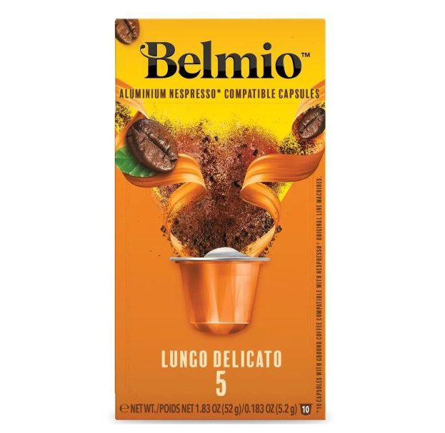 Кофе в капсулах системы Nespresso Belmio Lungo Delicato (intensity 5) #1