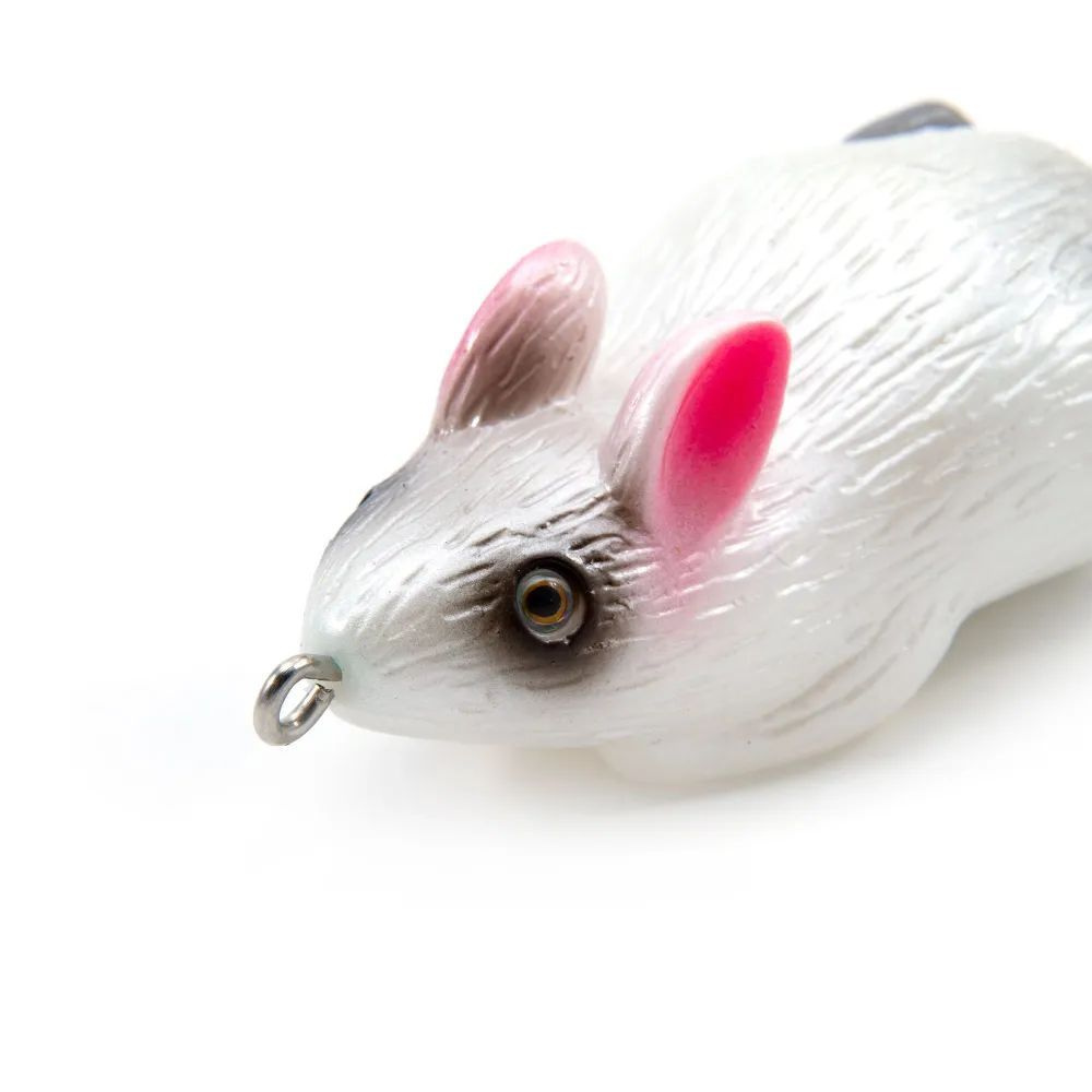 Мышь-незацепляйка Namazu MOUSE с лепестками, 76 мм, 26 г, цвет 16, крючок-двойник YR Hooks (BN) #2/0 #1