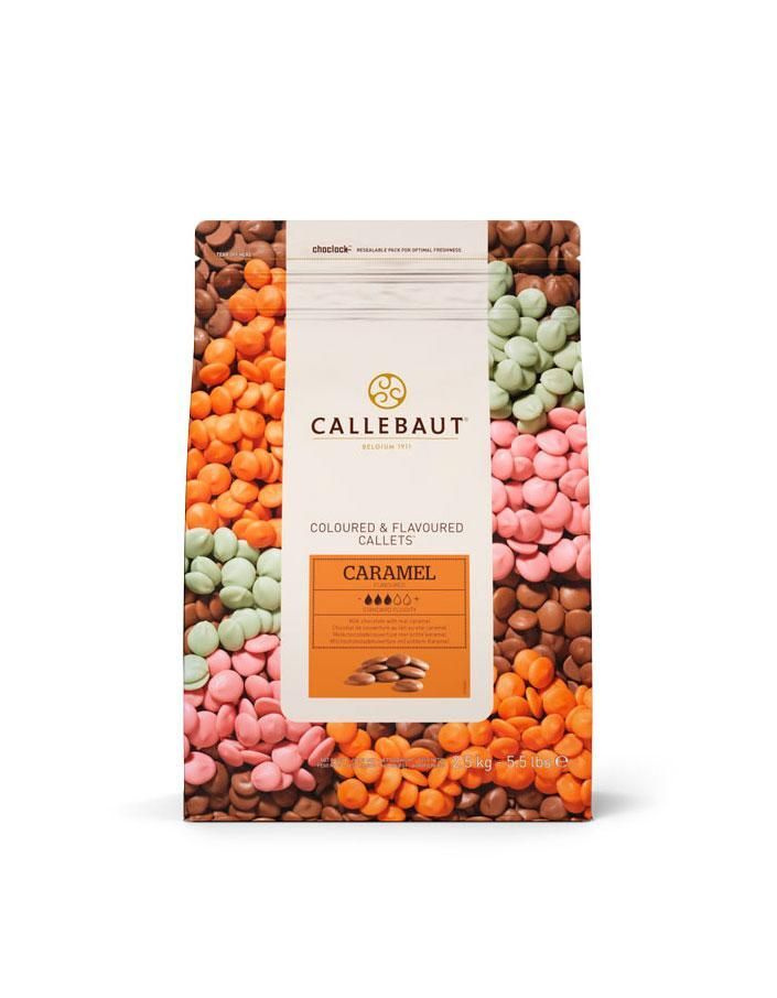 Молочный шоколад Callebaut Caramel со вкусом карамели (CHF-N3438CARRT-U70) 2,5 кг  #1