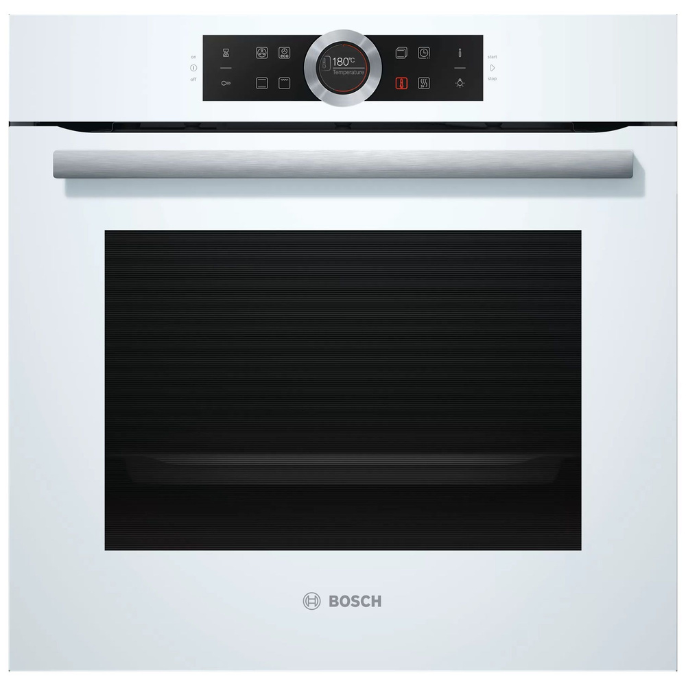 Духовой шкаф Электрический Bosch HBG634BW1 белый #1