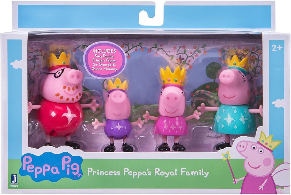 Peppa Pig Семейный набор из 4 фигурок - купить с доставкой по выгодным ...