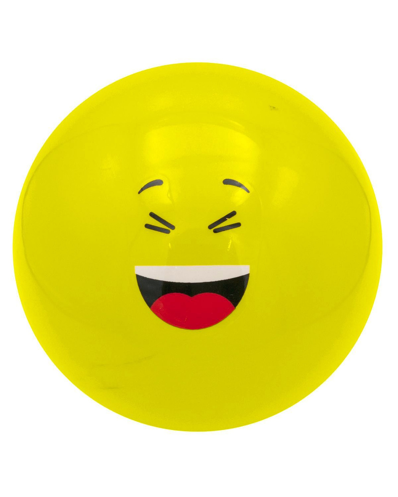 Мяч резиновый Смайлик 20 см - купить с доставкой по выгодным ценам в ...