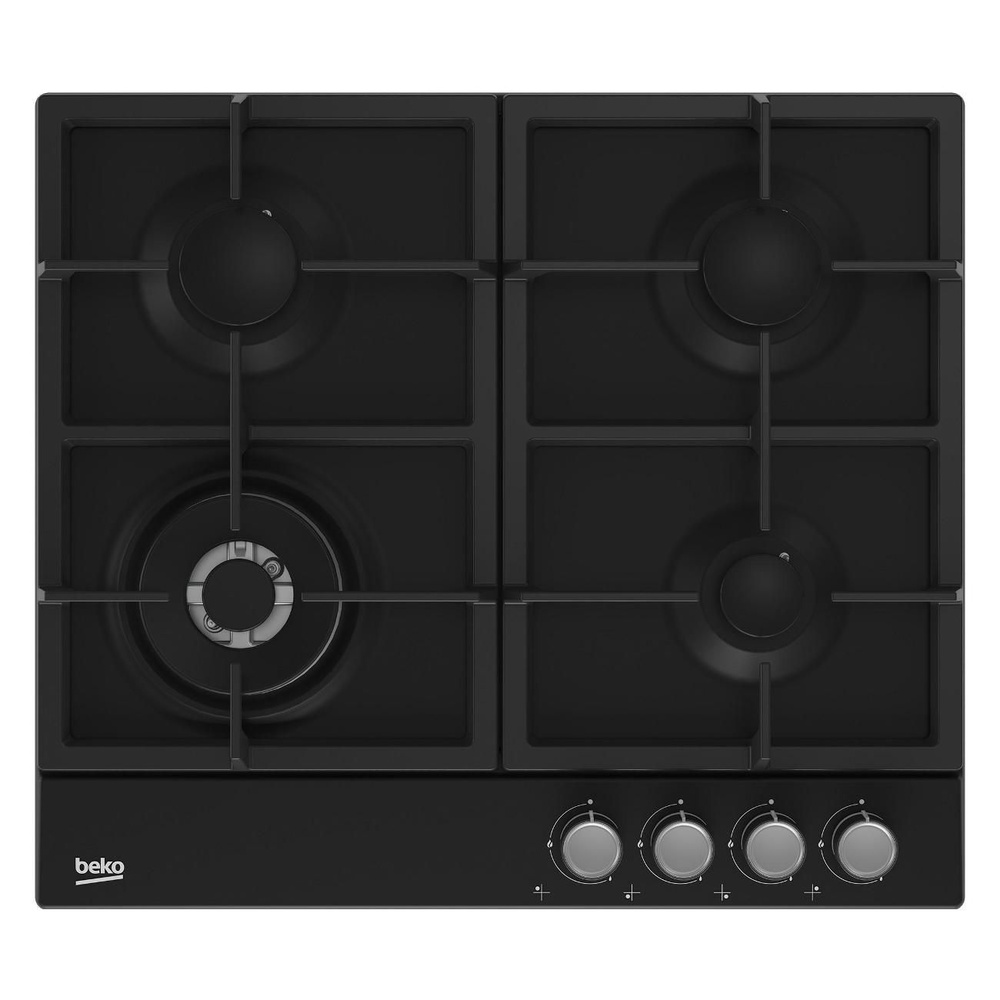 Встраиваемая газовая панель независимая Beko HIAW 64225 SB черная ...