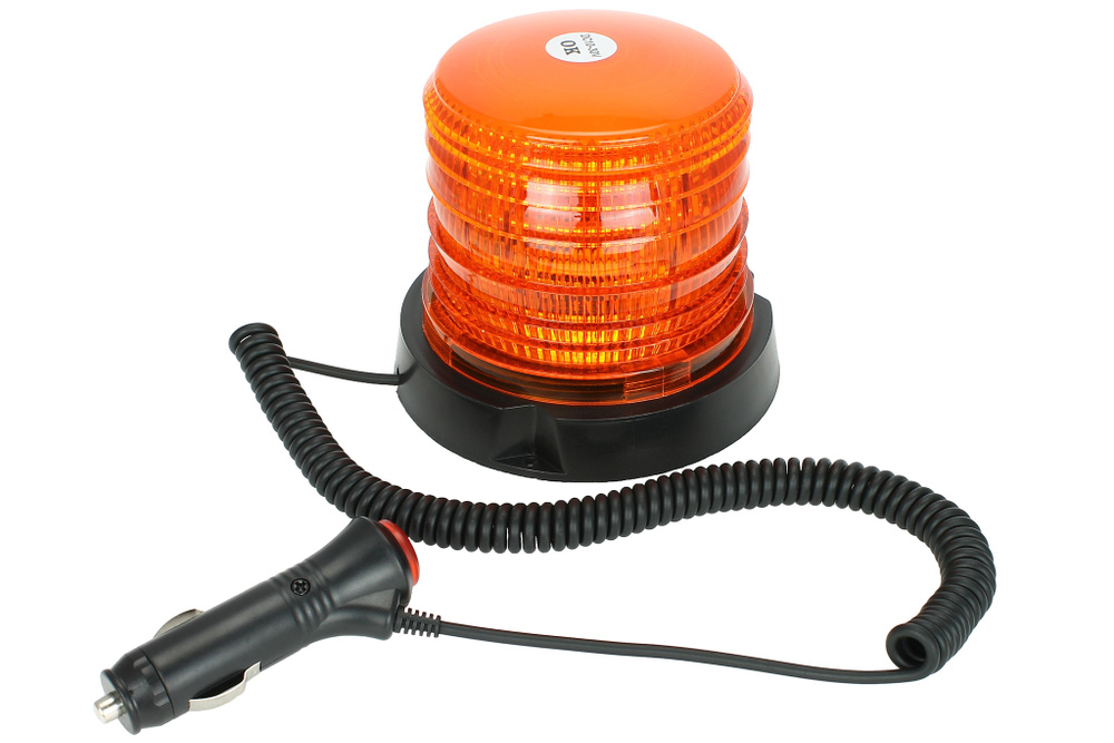 Маяк проблесковый светодиодн. 10-30 V ("Стробоскоп", на магните, в ...