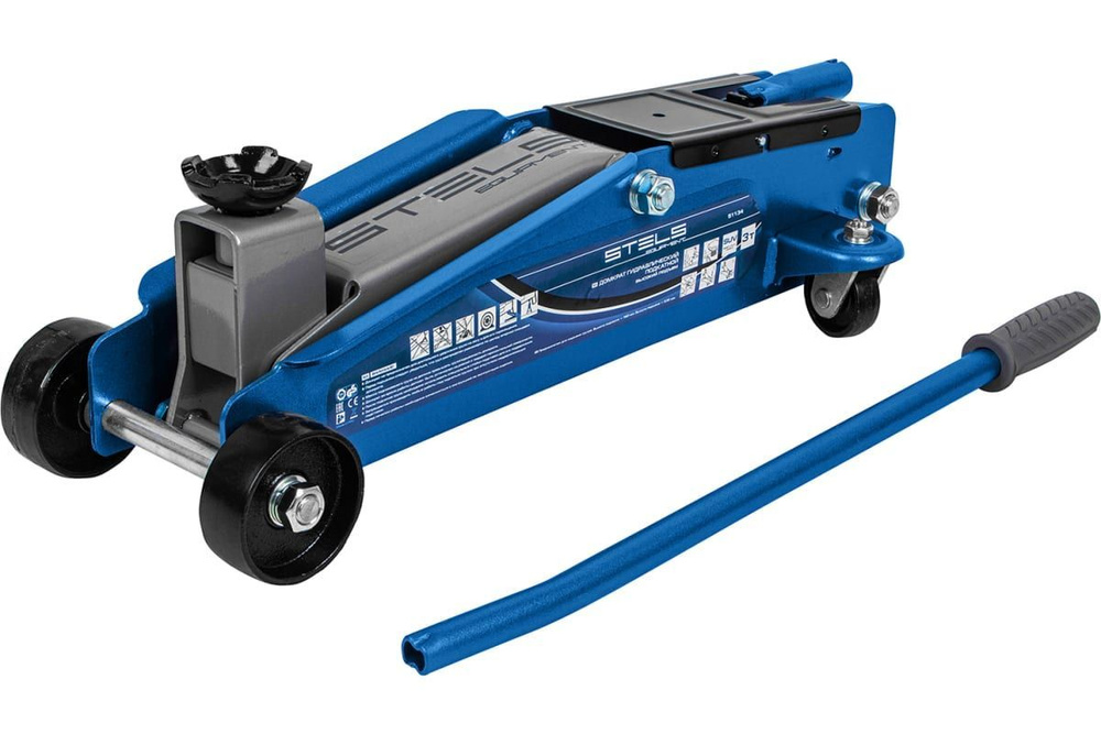 Гидравлический подкатной домкрат STELS высокий подъем, 3 т SUV, 190-535 ...