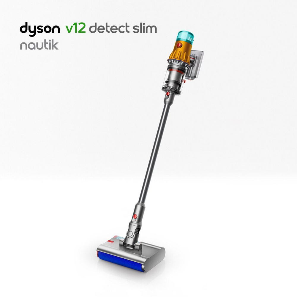 Портативная беспроводная напольная стиральная машина Dyson V12Detect Slim  Nautik для влажной и сухой уборки - купить с доставкой по выгодным ценам в  интернет-магазине OZON (994307154)