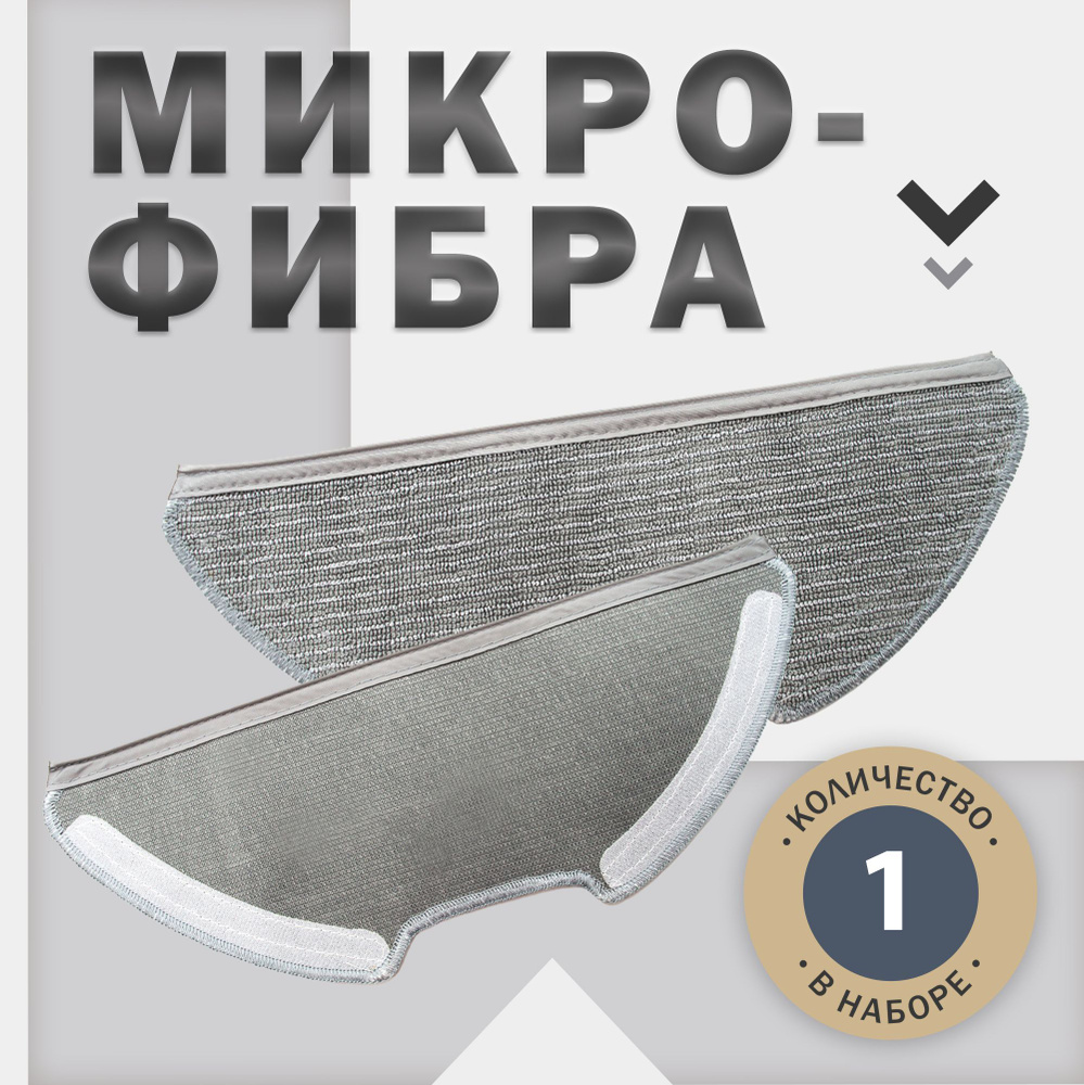 Сменная тряпка (для влажной уборки) робота пылесоса Xiaomi Mi Robot ...