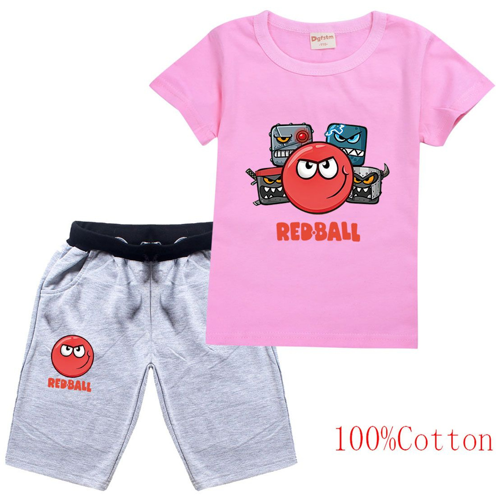 Комплект футболок, размер 128, 122, цвет розовый - купить по выгодной ...