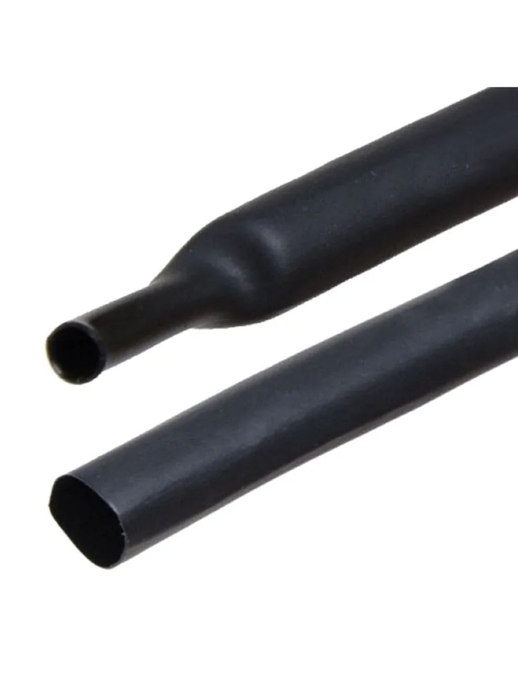 Термоусадочная черная трубка 2.4/0.8 мм - 1 м (термоусадка / кембрики ...