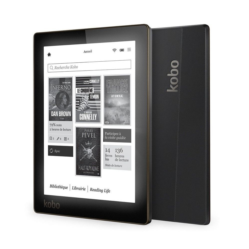 Электронная книга KOBO AURA, Монохромный - купить по низким ценам в  интернет-магазине OZON (1012079984)