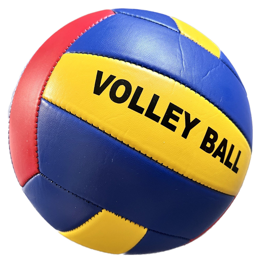 Мяч волейбольный OUBAOLOON МячВолейбол, 5 размер, синий, красный купить ...