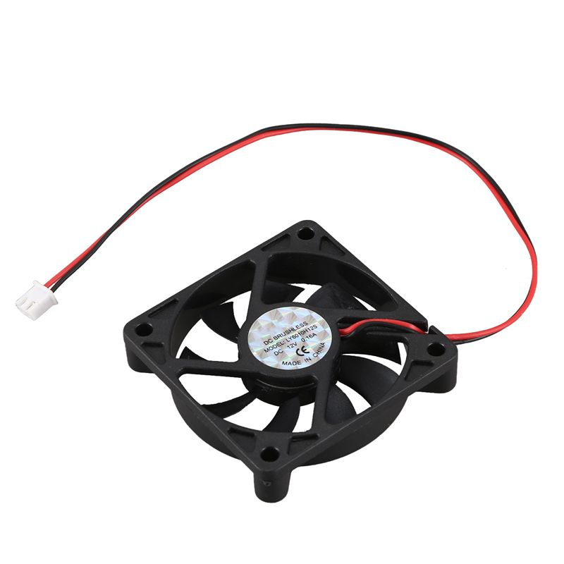Корпус совместим с настольного ПК DC 12V 0.16A 60mm 2 Pin Cooler ...