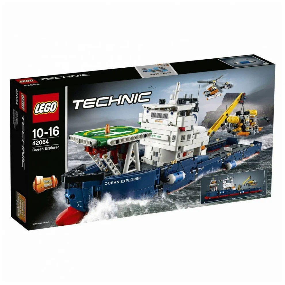 Конструктор LEGO Technic 42064 Исследователь океана - купить с доставкой по  выгодным ценам в интернет-магазине OZON (1017686640)