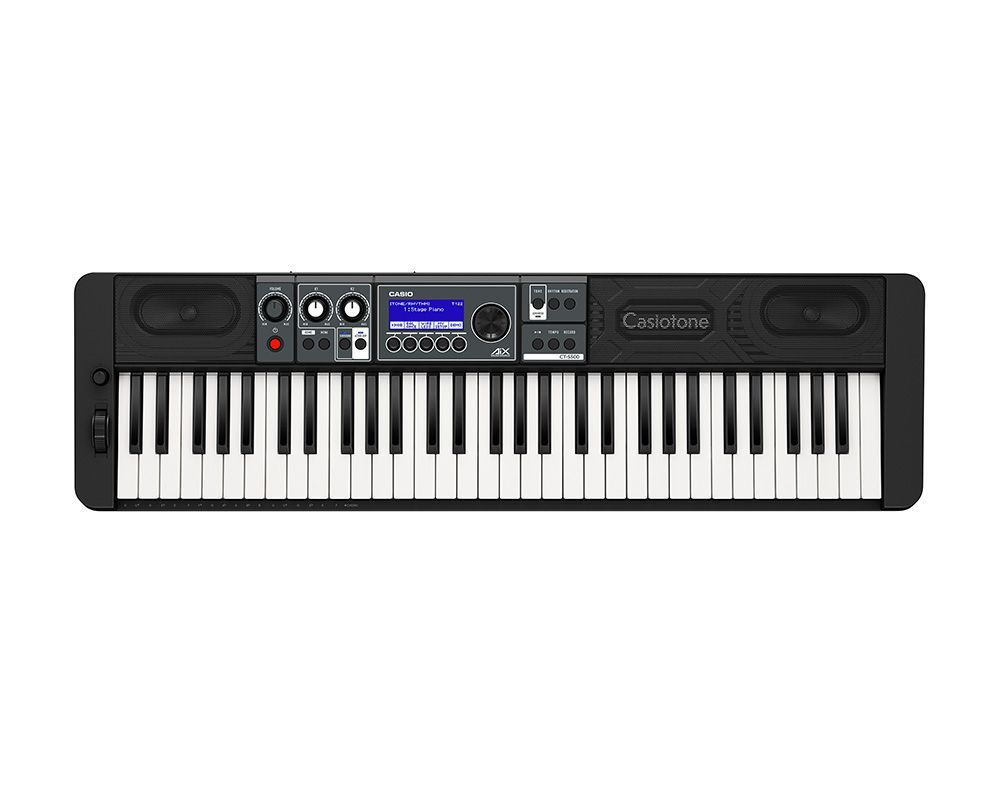 Синтезатор Casio CT-S500 черный - купить с доставкой по выгодным ценам в  интернет-магазине OZON (1387323223)