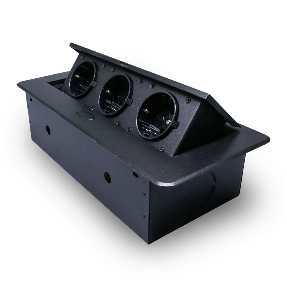 Розетка горизонтальная выдвижная 3 Euro 16A RocketSocket, проводка ...