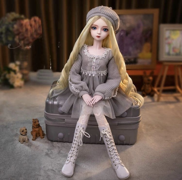 Шарнирная кукла BJD 60 см. - купить с доставкой по выгодным ценам в ...