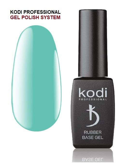 Kodi professional Color Rubber Base Gel Mint / Цветная база для гель-лака 8ml, коллекция "MACARONS"  #1