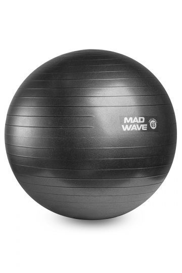 Мяч гимнастический MAD WAVE Antiburst арт.M131101220W серый #1