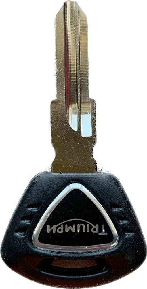 Заготовка ключа замка зажигания (болванка) Triumph, цвет черный ...