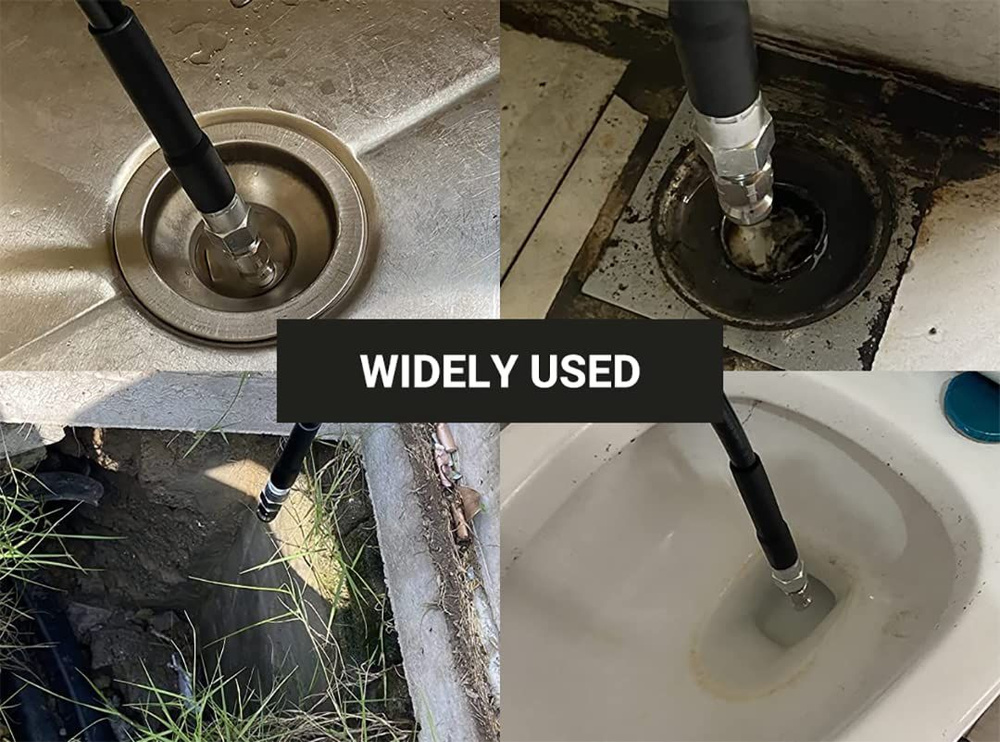 Насадка для промывка канализации, промывки труб водосточных желобов ...