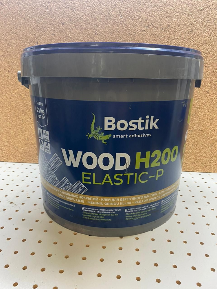 Клей Bostik Wood H200 Elastic-P для паркета MS-полимерный 21 кг #1