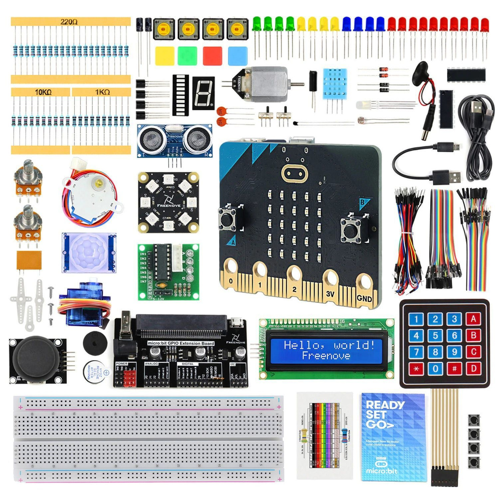 Micro:bit Набор для моделирования / программирования (9V Maximum Kit ...