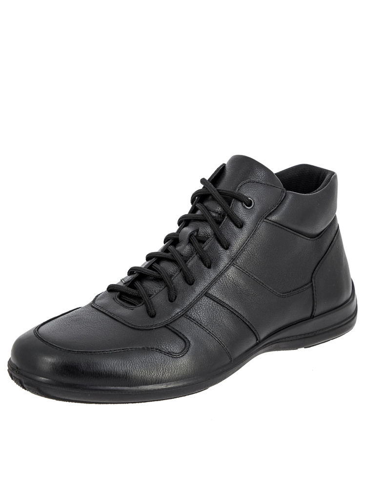 Ботинки Мужской Riveri черный кварц, размер 44 Демисезон 5 Шнурки ...