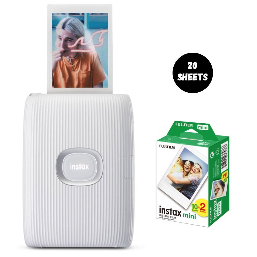 Мини-принтер Fujifilm Instax Mini Link 2 - купить по низким ценам в  интернет-магазине OZON (1087874253)