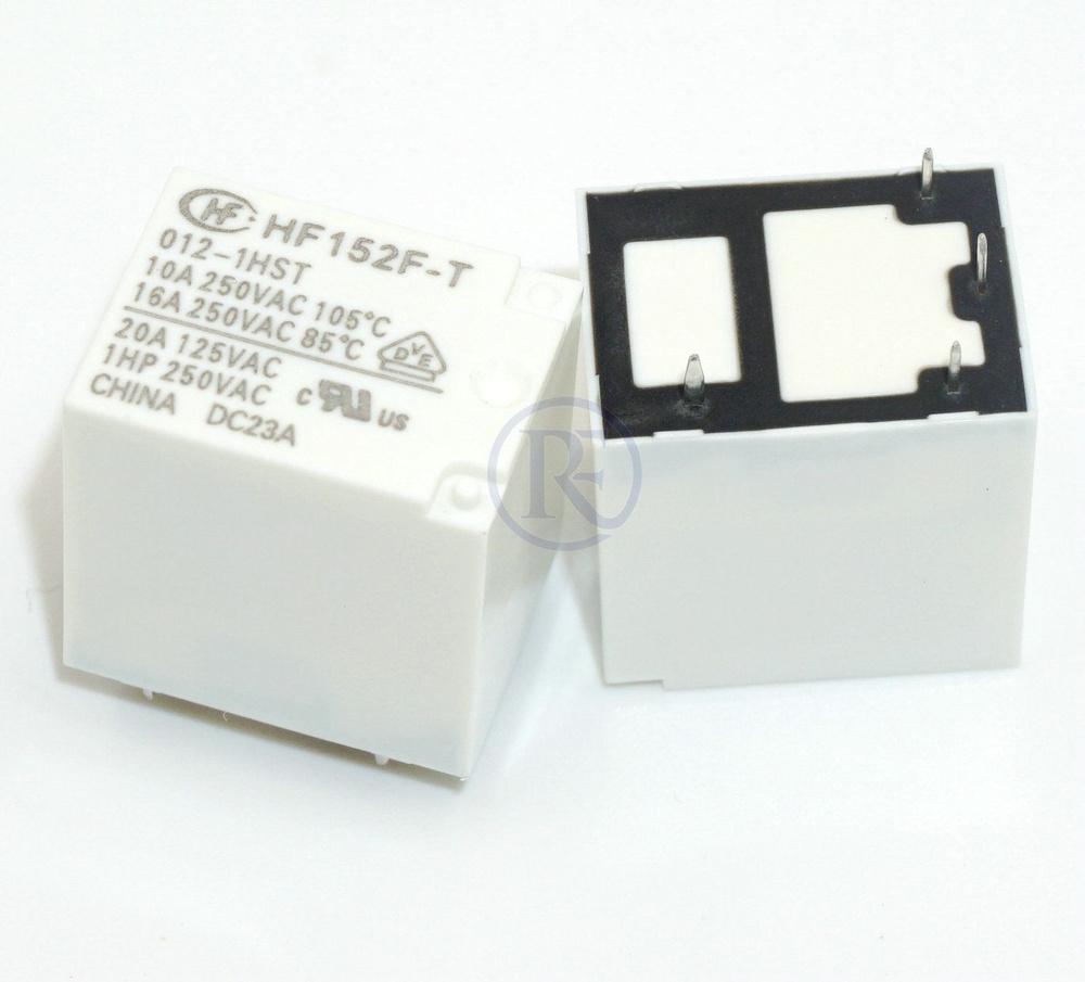(10 шт)Силовое реле HF152F-T/005-1HST(5V,20A/125VAC,1HP/250VAC,4pin ...