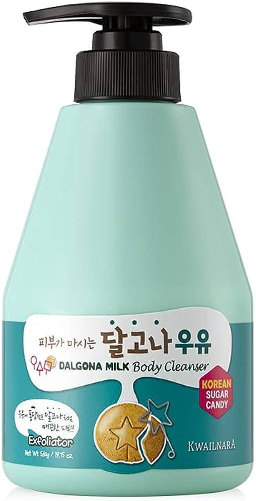 Welcos Kwailnara Dalgona Sugar Candy Milk Body Cleanser гель для душа с ароматом дальгона (560мл.)  #1