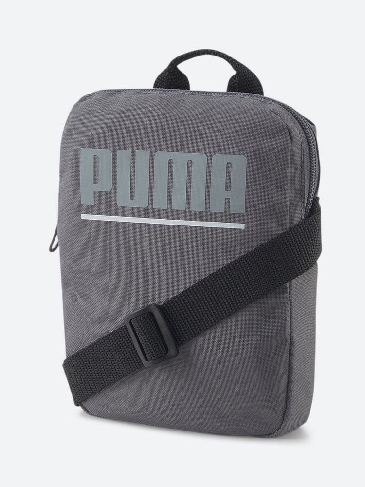 Сумка спортивная PUMA Plus Portable, 07961302, cool dark gray (серый) #1