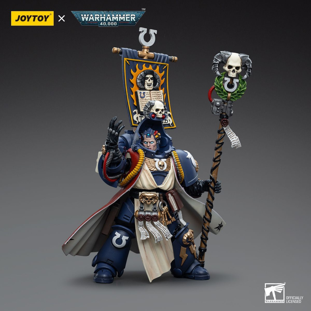 Подвижная фигурка 1/18 JOYTOY Warhammer 40K Ultramarines Chief Librarian  Tigurius - купить с доставкой по выгодным ценам в интернет-магазине OZON  (1318048387)