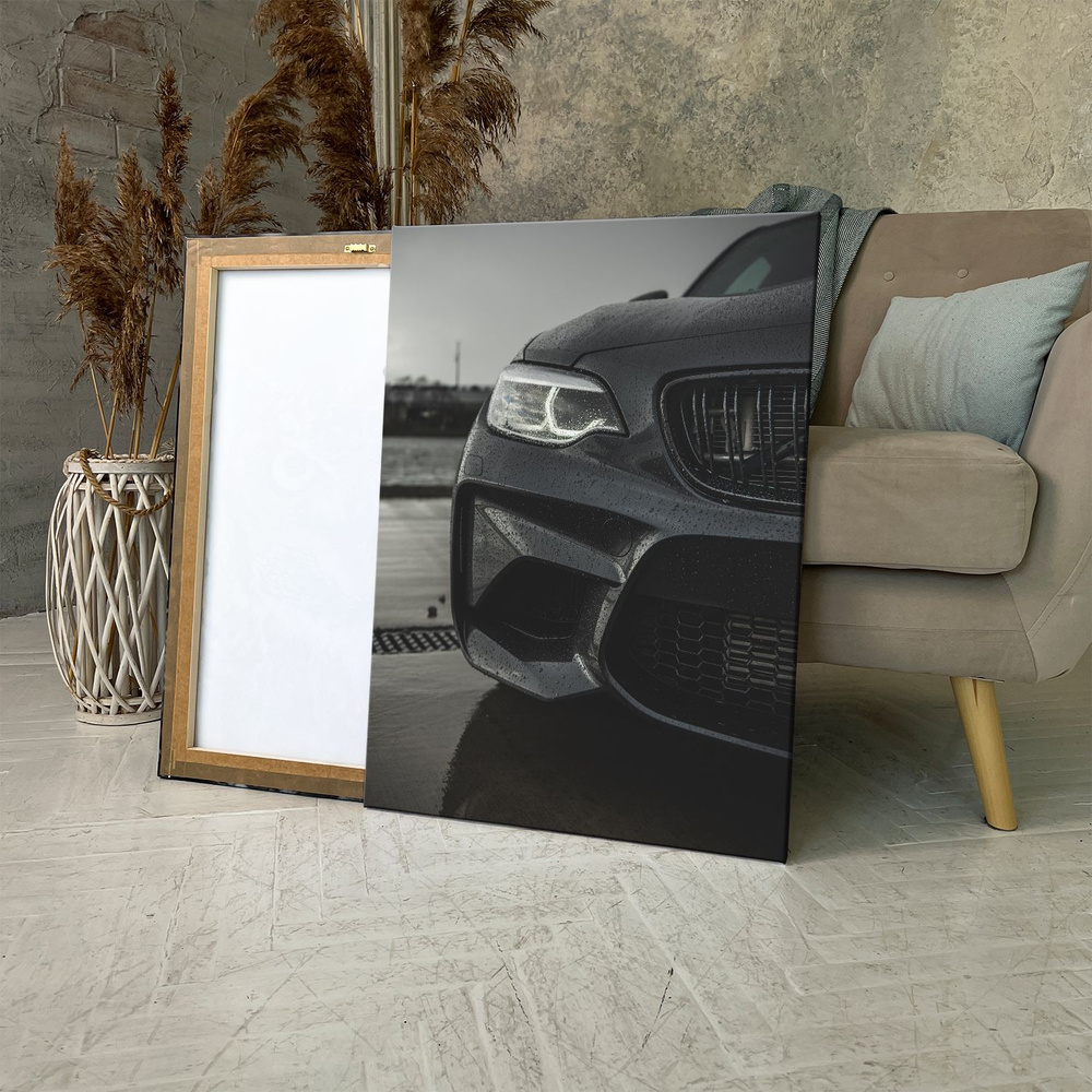 Картина на холсте (BMW M5 F90 2023) 50x70 см. Интерьерная, на стену. -  купить по низкой цене в интернет-магазине OZON (1104826969)