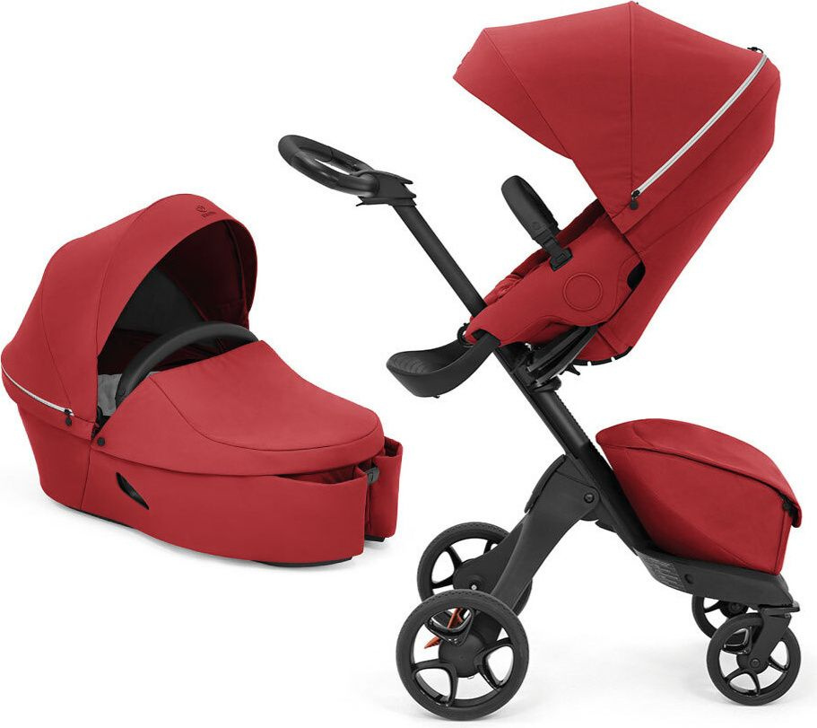 Коляска универсальная 2 в 1 Stokke Xplory X, красный #1