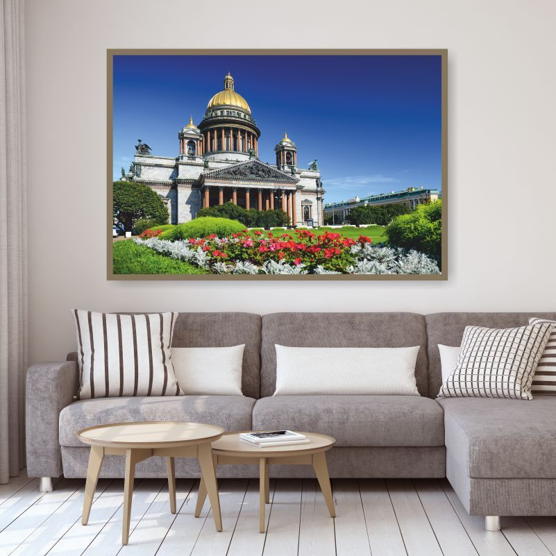 Постер на стену для интерьера ПолиЦентр Санкт-Петербург 40 x 30 см #1
