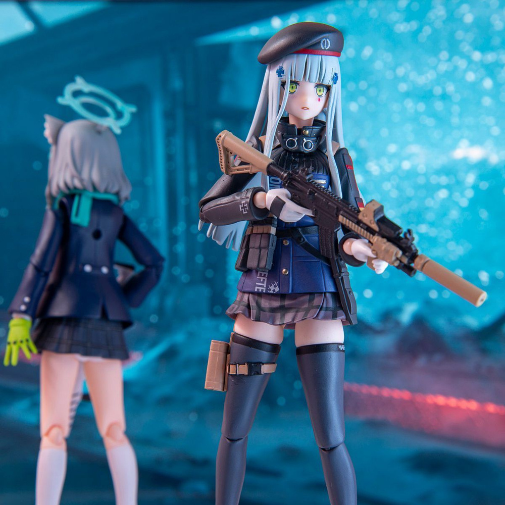 аниме Игровая фигурка figma#573 Girls Frontline HK416 14cm - купить с  доставкой по выгодным ценам в интернет-магазине OZON (1130128694)