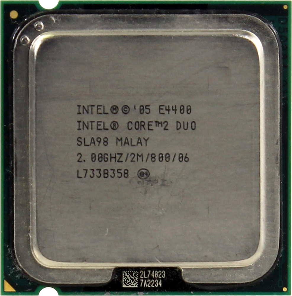 Процессор Intel Core_2_Duo_E4400_OEM Core 2 Duo, OEM (без кулера), 2 яд ...