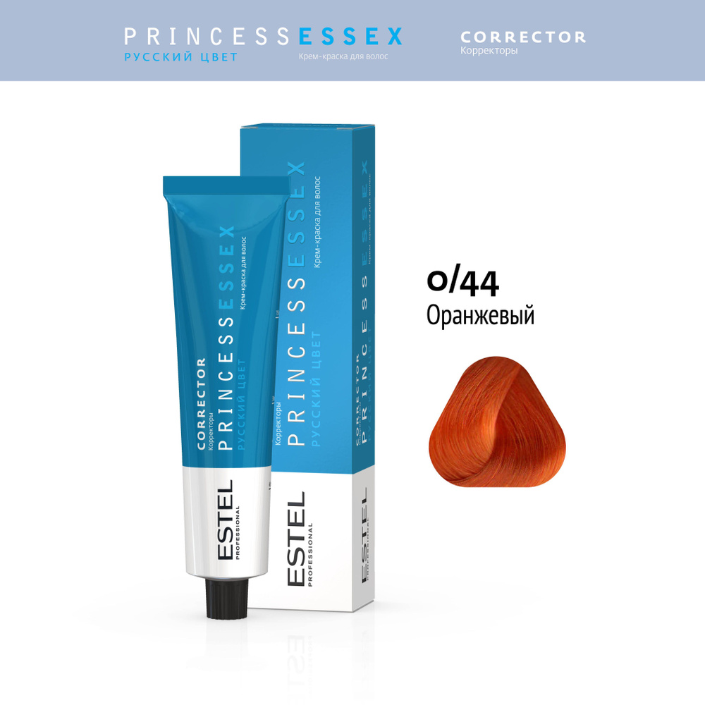 ESTEL PROFESSIONAL Крем-краска PRINCESS ESSEX Correct для окрашивания ...