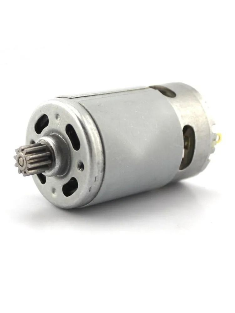 Моторчик для шуруповерта RS550 12В со щетками и шестерней (12 зубов ...