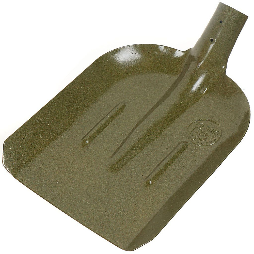Лопата совковая, МЛШЗ, Песочная, сталь, 1.4х230х270 мм, ЛСП #1