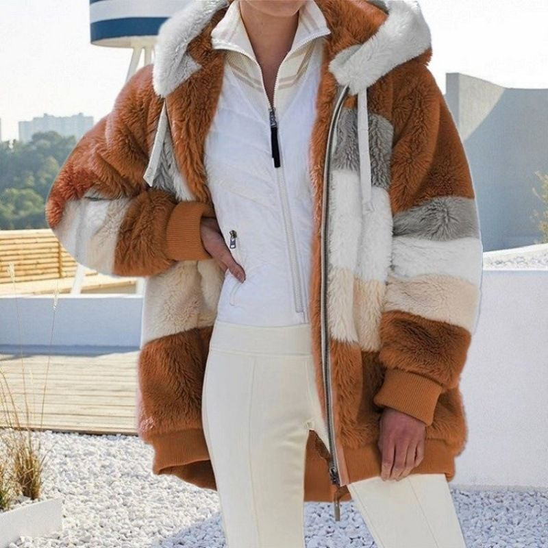 Tommy hilfiger on sale fur jacket