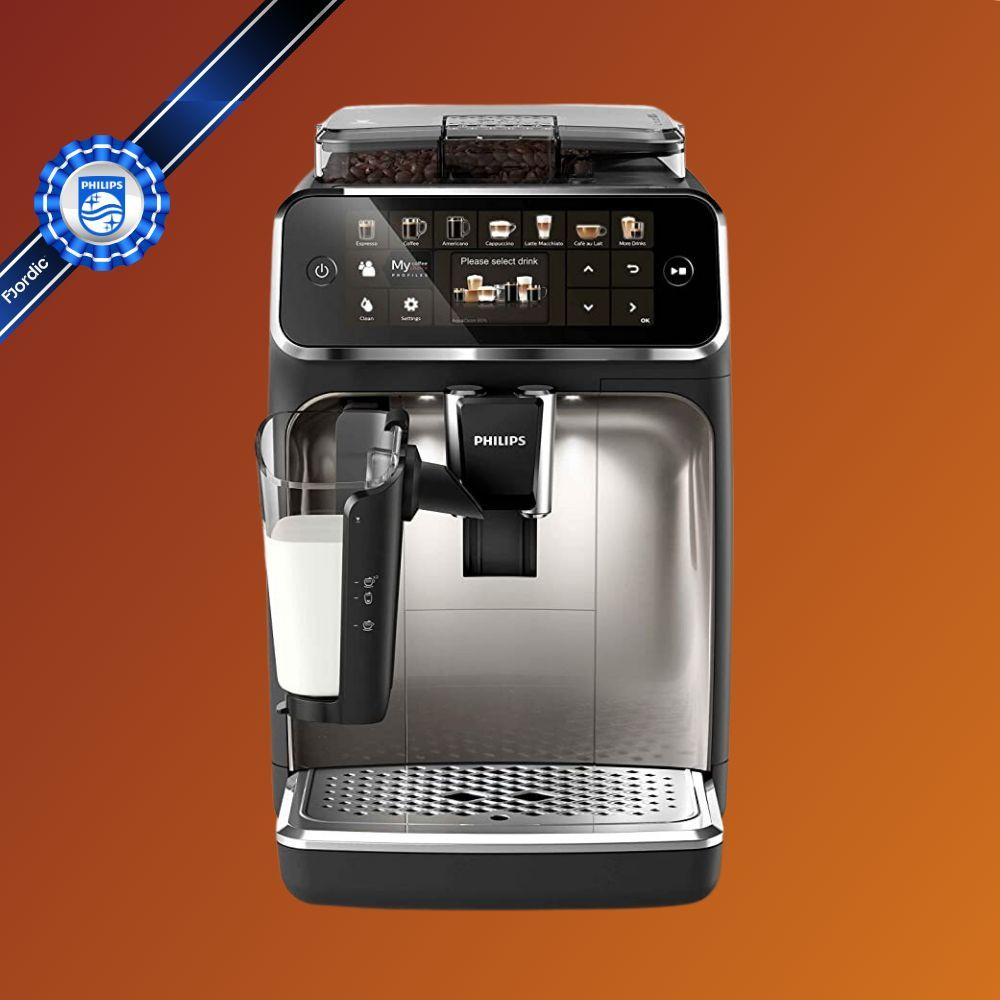 Автоматическая кофемашина Philips EP5447/90, черный, черный матовый ...