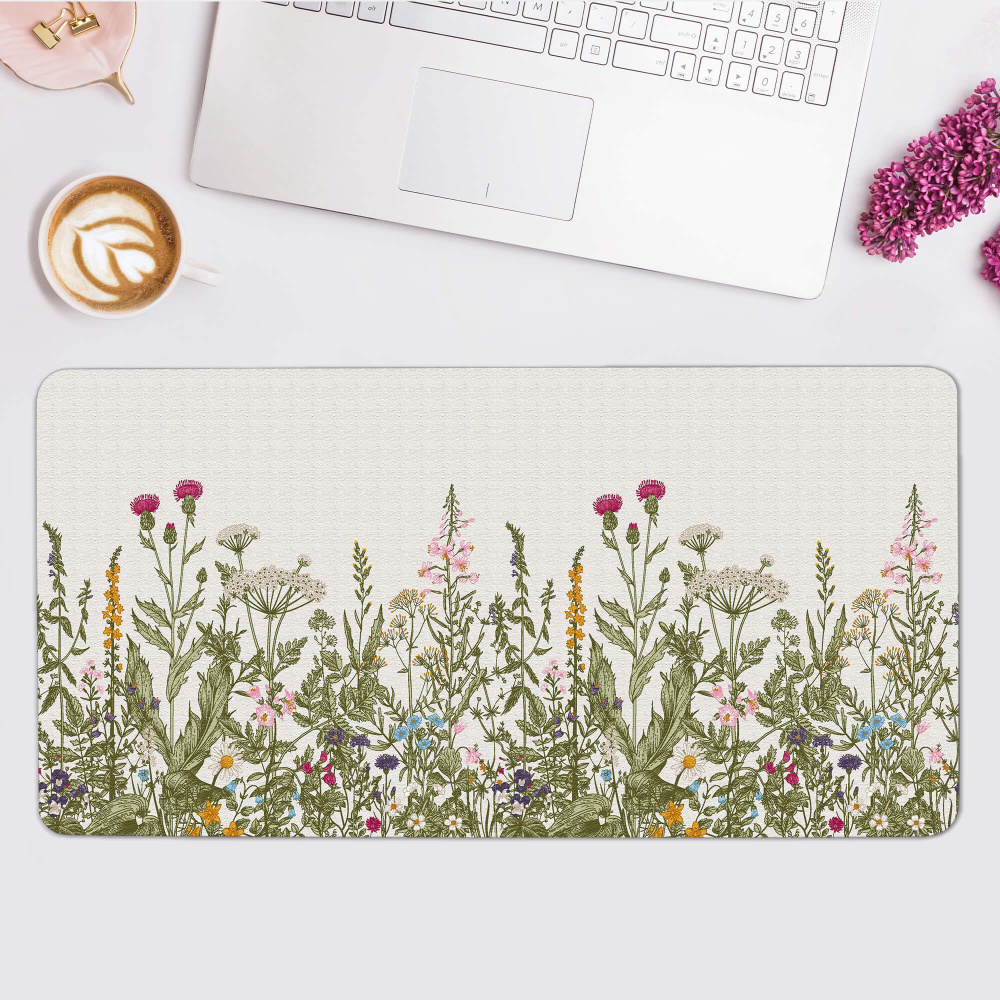 DeskTheme Коврик для мыши Mouse Pad Large, XL, бежевый #1