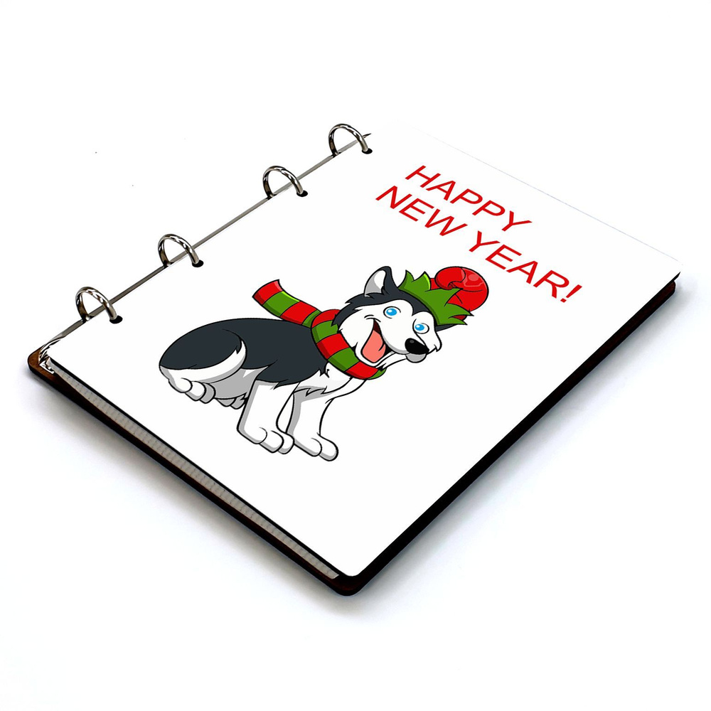 #huskydom Блокнот A5, листов: 80 #1