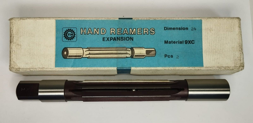 Развертка ручная 24 мм, разжимная, СССР - купить с доставкой по ...